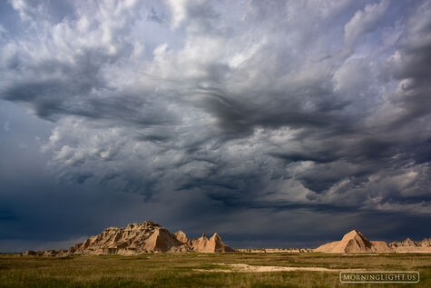 Badland Clouds 1 print