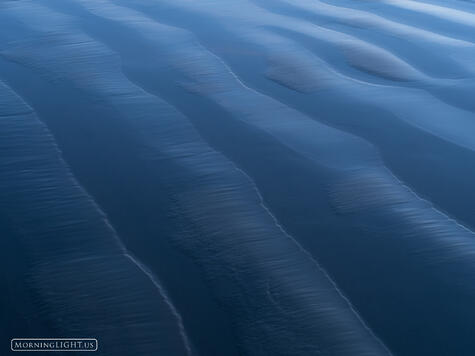 Blue Sands of Morrow Bay print