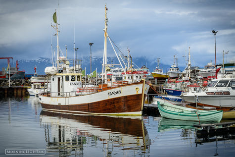 Husavik Harbor print