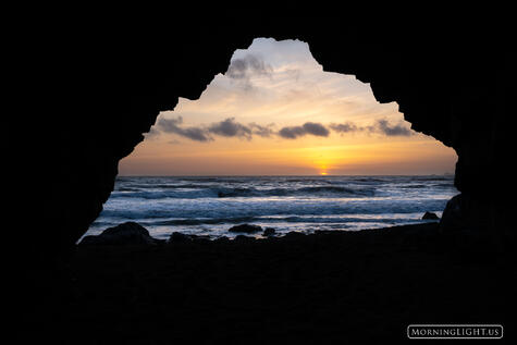 Pacific Cave View