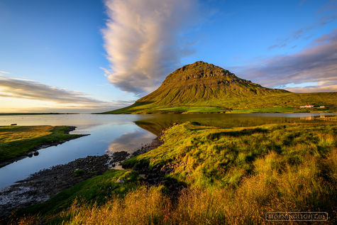 The Peace of Iceland print