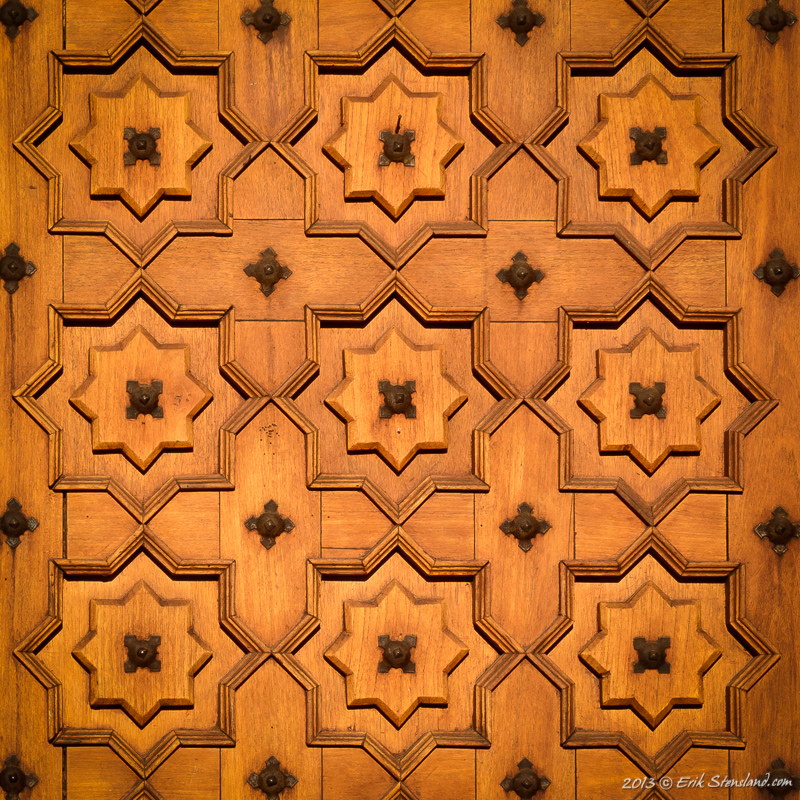 This is a closeup of the chapel at Christ in the Desert Monastery, New Mexico with its numerous stars. &nbsp;(This is a unique...