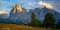 Awe in the Dolomites print