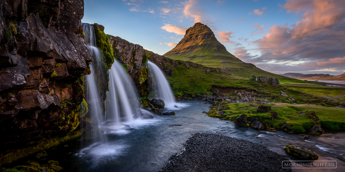 One of the most iconic scenes of Iceland and with good reason. Kirkjufell is a spectacular mountain and one of this planet's...