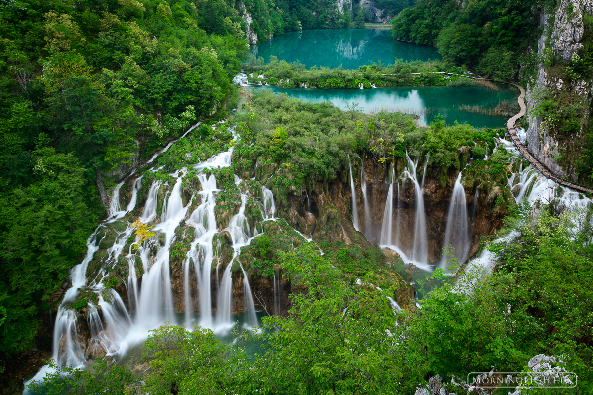 Plitvice Lakes National Park is unlike any other place I've ever been. For miles along this canyon there are waterfalls almost...