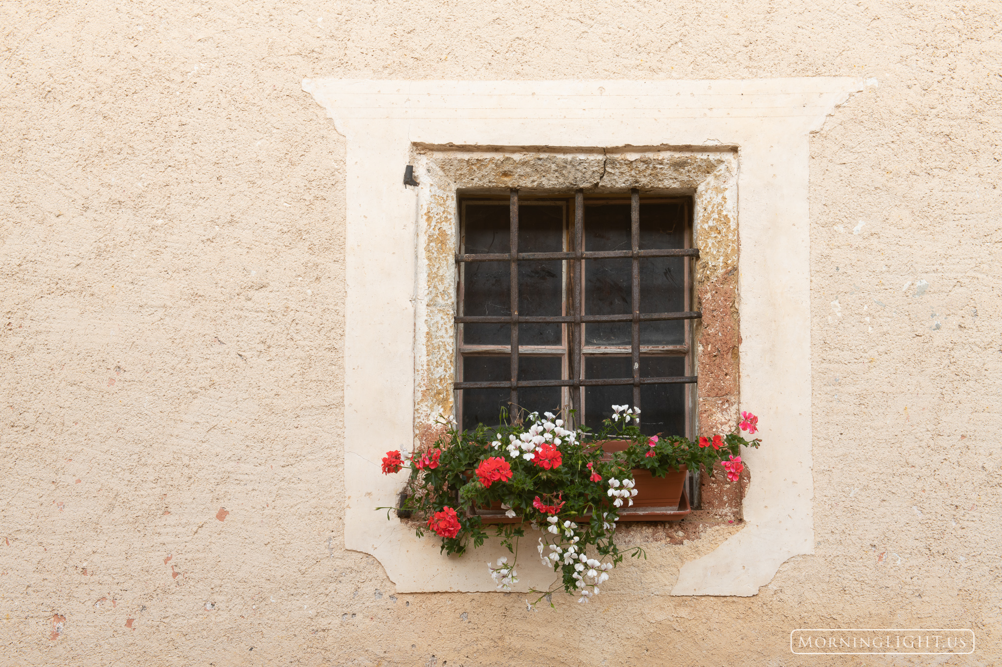 The window of a small Slovenian farm caught my attention as it had this wonderful contrast between history and the present. The...