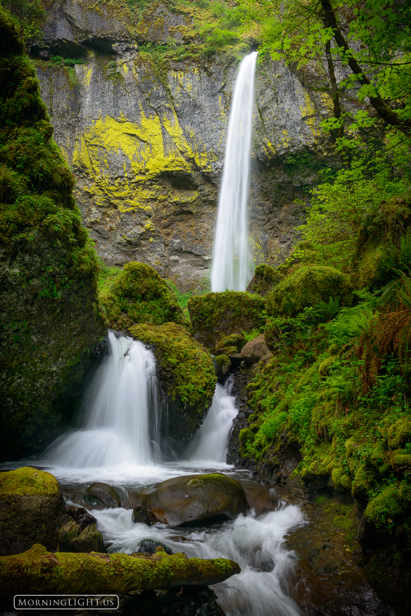 While there are no magical properties in the water itself, such exquisite beauty and the roaring sound of rushing water somehow...