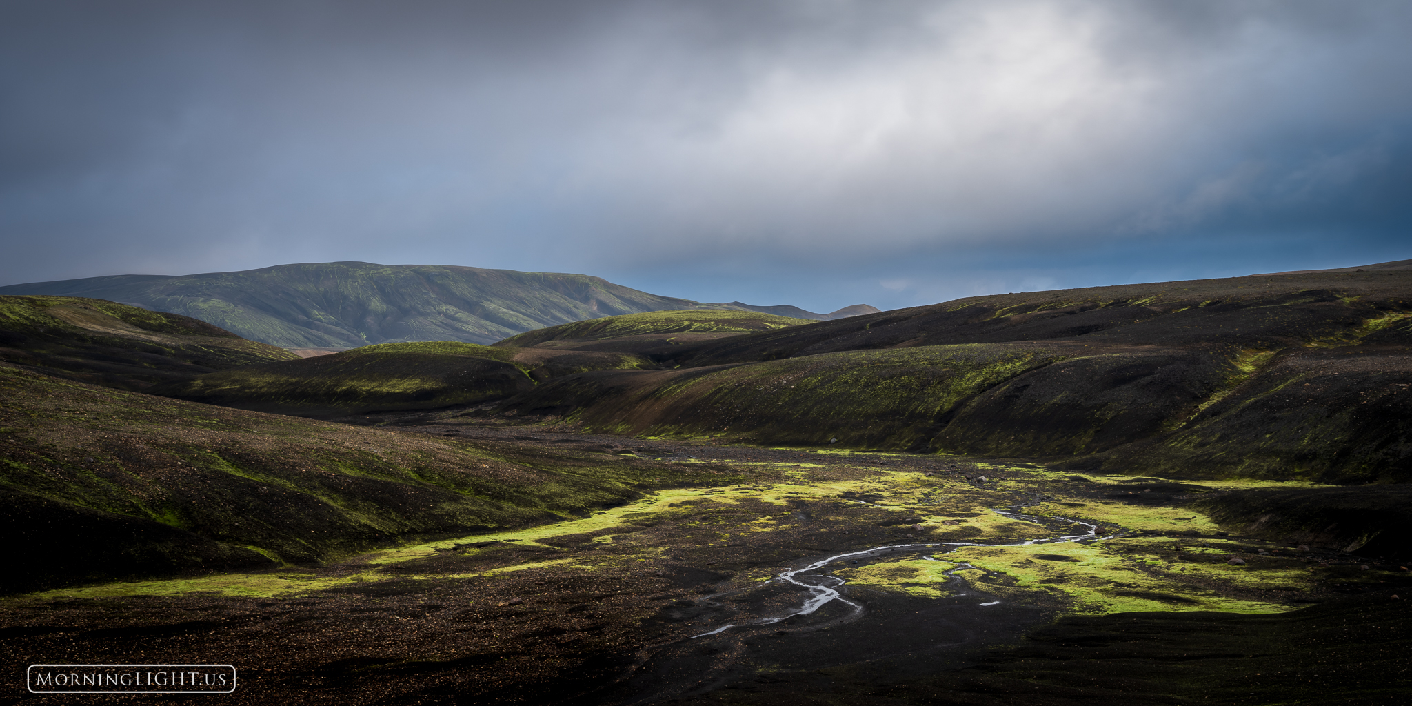Dark, stormy clouds hovered over the black volcanic sands of the Icelandic Highlands. There was a sad and almost heavy feeling...