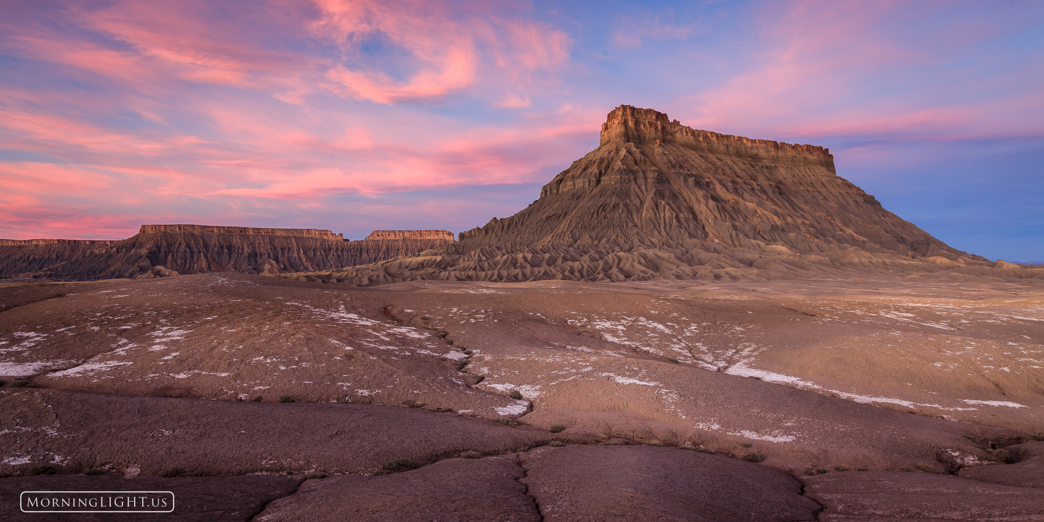 Factory Butte in Utah was amazing on this morning. The clouds just exploded with color. This was one of those moments when I...